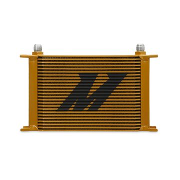 Mishimoto MMOC-25G Universal 25-Row Oil Cooler Gold        