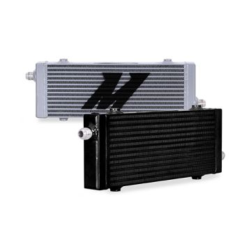 Mishimoto MMOC-SP-MBK Universal Cross Flow Bar & Plate Oil Cooler Medium Black   