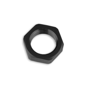 AN-12 AN12 (1-1/16 UNF) Adapter JIC bulkhead hex nut Fuel Oil Hose Fitting Black