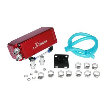 Oil catch tank JRspec model 02 Red 16mm