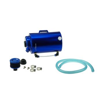 Oil catch tank JRspec model 05 Blue 16mm