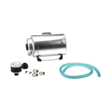 Oil catch tank JRspec model 05 Silver 16mm