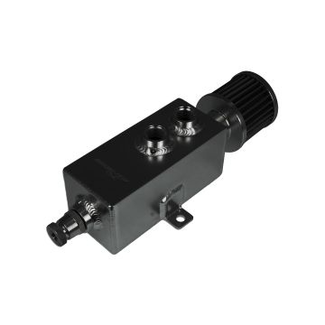 Oil catch tank JRspec model 09 Black 16mm