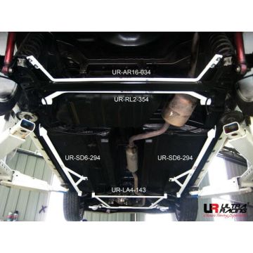 Rear Lower Bar (354) Ultra Racing for Perodua Myvi (M300) 1.0/1.3 2WD 05-11/Myvi (M600) 1.3/1.5 11-17