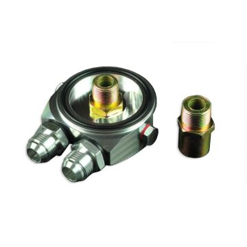 Oil sandwich plate for oil cooler M20