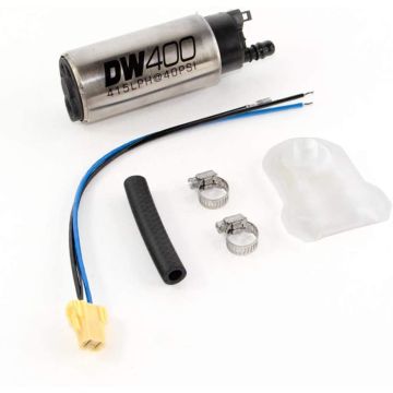 Fuel pump DeatschWerks 415 lph for Nissan S13/S14/S15 98-11 Patrol 97-07 Subaru Forester 93-04 WRX/STI 90-00 Legacy GT 94-05 Mazda Miata/MX-5 90-99 FWD DSM