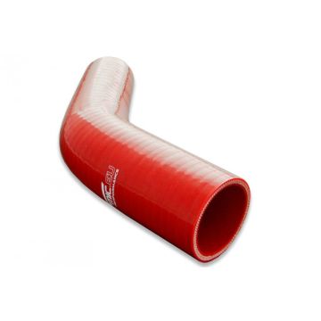 Silicone reducer elbow 45' 28/41mm Red
