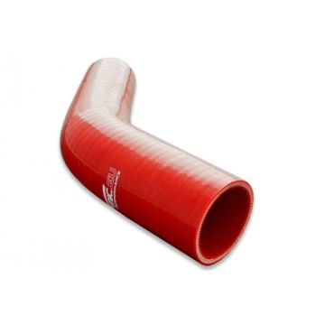 Silicone reducer elbow 45' 38/41mm Black