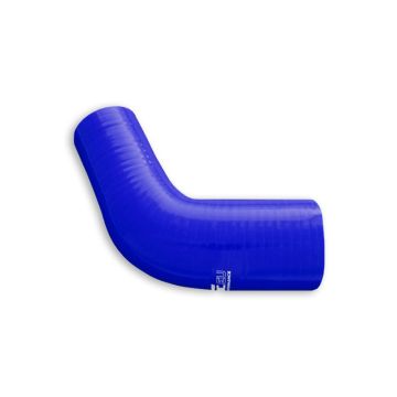 Silicone Reducer elbow 67' 51/63mm Blue
