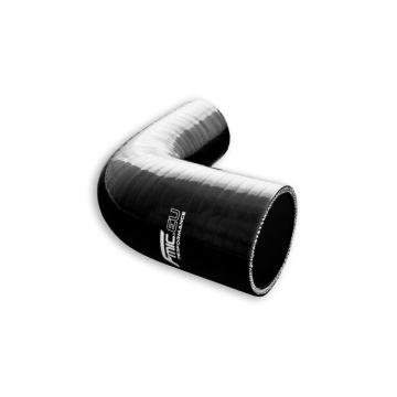 Silicone Reducer elbow 90' 51/70mm Black