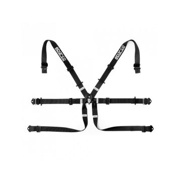 Sparco Harness 6-Points 2" Formula Black FIA Approved 8853-2016