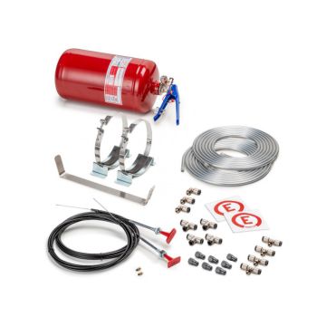 Sparco Automatic Mecanical Fire Extinguisher Steel 4.25L Limited Edition