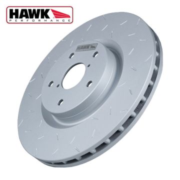 Tarcza hamulcowa Hawk Quiet Slot Tył, 05-10 Chrysler 300C V6 & 5.7 V8 / 06-12 Dodge Challenger & Charger R/T, SXT / 2012 Challenger 5.7 V8 / 05-08 Magnum R/T, SE, SRT8, STX (320mm x22mm)