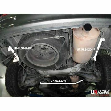 Rear Lower Bar (2041P) Ultra Racing for Toyota Estima (XR10) 2.4 2WD 90-99