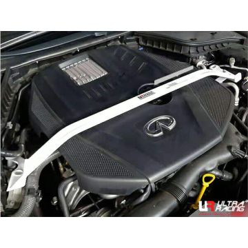 Front Upper Strutbar (3998) Ultra Racing for Infiniti Q50 S (V37) 2.0T 2WD FL 16+