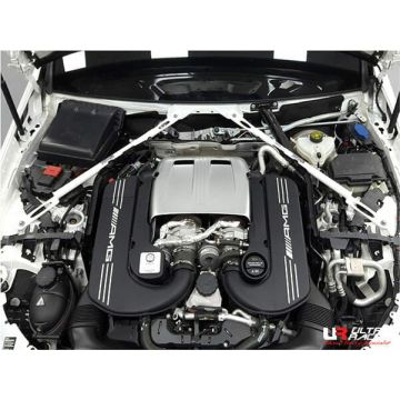 Front Upper Strutbar (3416P) Ultra Racing for Mercedes C205/C250/C300 (Coupe) 2.0T 15-21/S205 C63 S 4.0TT 14-21 2WD