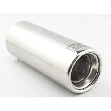 Universal Exhaust Tail Pipe Muffler Tip round 80mm lenght 200mm