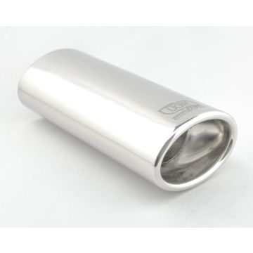 Universal Exhaust Tail Pipe Muffler Tip oval 95×65mm lenght 200mm