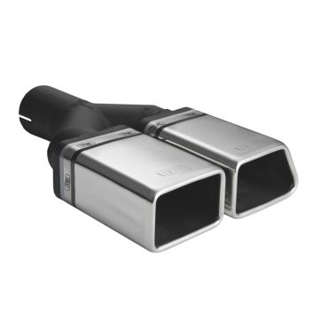 Universal Exhaust Tail Pipe Muffler Tip special 86×54mm lenght 200mm mounting diameter 50mm