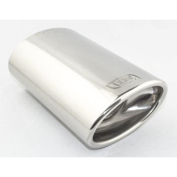 Universal Exhaust Tail Pipe Muffler Tip oval 120×80mm lenght 200mm