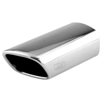 Universal Exhaust Tail Pipe Muffler Tip rectangular 105×80mm lenght 200mm