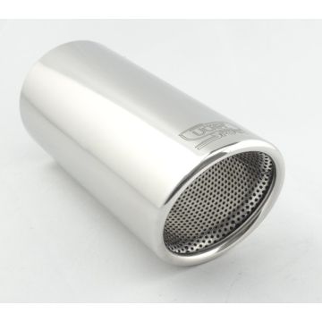 Universal Exhaust Tail Pipe Muffler Tip round 90mm lenght 200mm