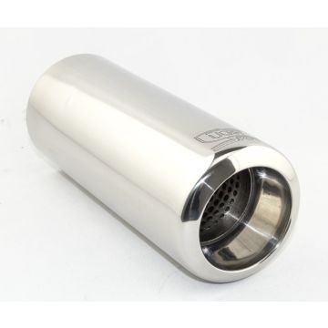 Universal Exhaust Tail Pipe Muffler Tip round 80mm lenght 200mm