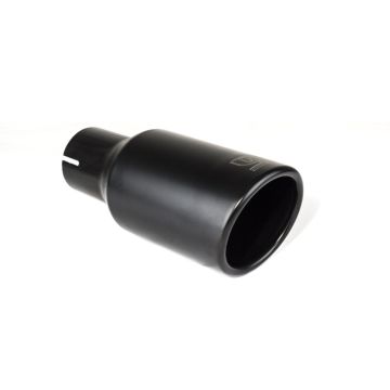 Universal Exhaust Tail Pipe Muffler Tip round 80mm lenght 120mm mounting diameter 50mm