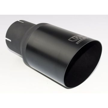 Universal Exhaust Tail Pipe Muffler Tip round 90mm lenght 120mm mounting diameter 50mm