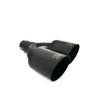 Universal Exhaust Tail Pipe Muffler Tip round 80mm lenght 280mm mounting diameter 50mm