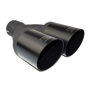 Universal Exhaust Tail Pipe Muffler Tip round 100mm lenght 280mm mounting diameter 50mm