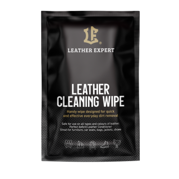 Leather Expert Cleaning Wipe leather cleaning wipe 10ml 18x20cm