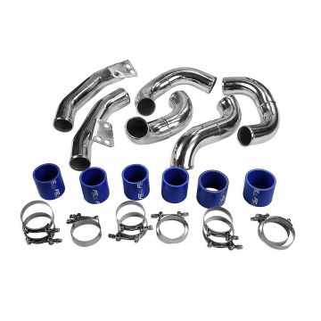 Nissan R35 GT-R intercooler piping kit Blue