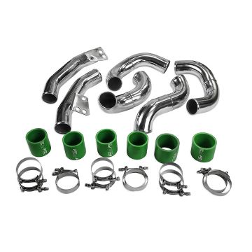 Nissan R35 GT-R intercooler piping kit Green