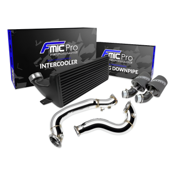 Power Pack BMW E88, E82, E90, E91, E92, E93 135I 335I N54 Intercooler Downpipe Intake System