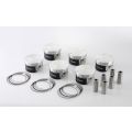 Forged pistons kit Wossner for Toyota Supra 3.0 Turbo 86.00mm 8.0:1 3030cm 2JZ
