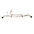 Sport muffler exhaust for FIAT 500 ABARTH (2008+) CABRIO HATCHBACK