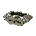 Wilwood 120-13405 Billet Narrow Dynalite Universal Radial Mount Caliper 4 Pistons Nickel