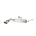 Sport muffler exhaust for SEAT LEON III FR 2012-2016 HATCHBACK 5D