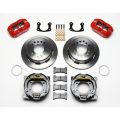 Wilwood 140-11403 Forged Dynapro Low-Profile Rear Parking Brake Kit Red