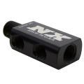 Compact Distribution Block W/Gauge Port Nitrous Express NX-16197S