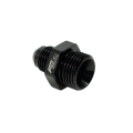 AN8 ORB Male To AN6 Male JIC Hose Fitting Adapter Black