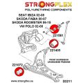 221561A: Tuleja stabilizatora przedniego SPORT Audi A1