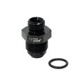 AN6 ORB Male To AN8 Male JIC Hose Fitting Adapter Black