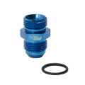 AN10 ORB Male To AN10 Male JIC Hose Fitting Adapter Blue