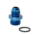 AN10 ORB Male To AN8 Male JIC Hose Fitting Adapter Blue