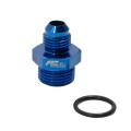 AN8 ORB Male To AN6 Male JIC Hose Fitting Adapter Blue