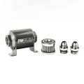 DeatschWerks In-Line Fuel Filter Kit -8AN 5 Micron 70mm
