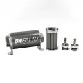 DeatschWerks In-Line Fuel Filter Kit 5/16IN 40 Micron 110mm