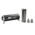 DeatschWerks In-Line Fuel Filter Kit -6AN 10 Micron 160mm
